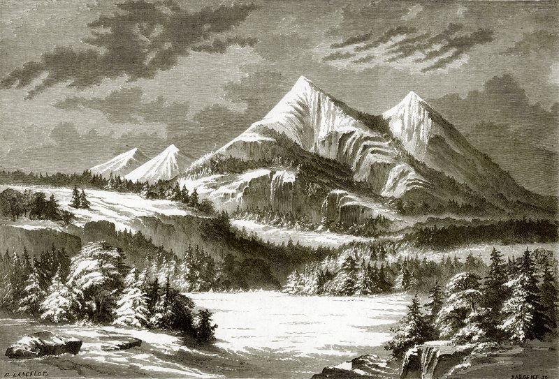 Berge von San Francisco von English School