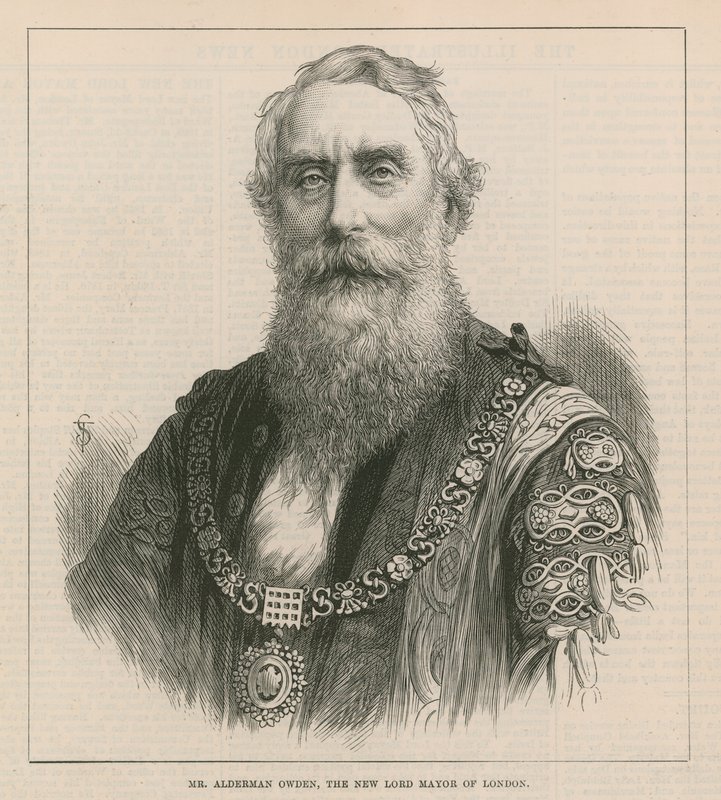 Mr Alderman Owden, Lord Mayor von London von English School