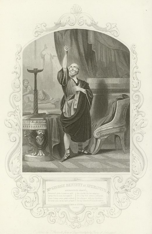 Mr. George Bennett als Apemantus, Apemantus