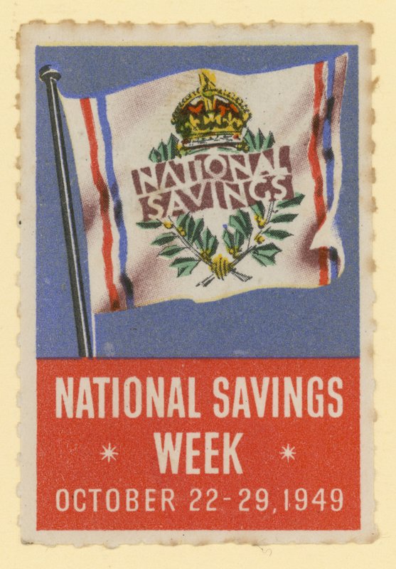 National Savings Week, 22.-29. Oktober 1949 von English School