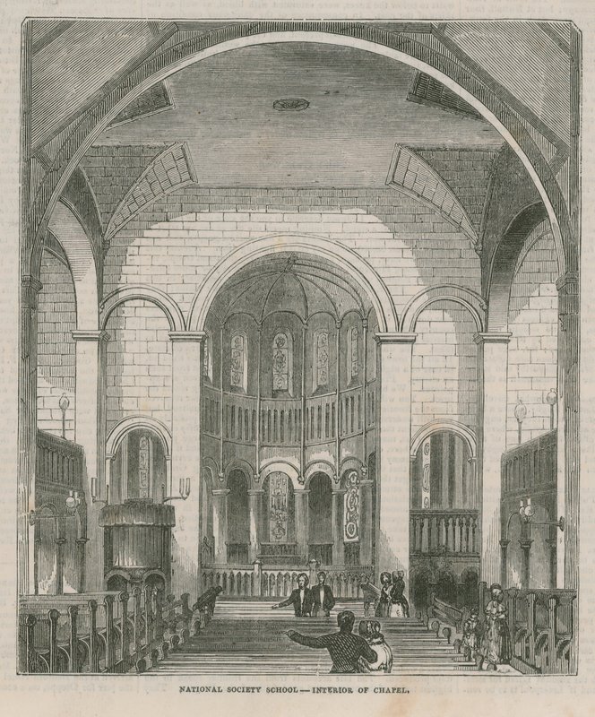 National Society - Innenansicht der Kapelle von English School