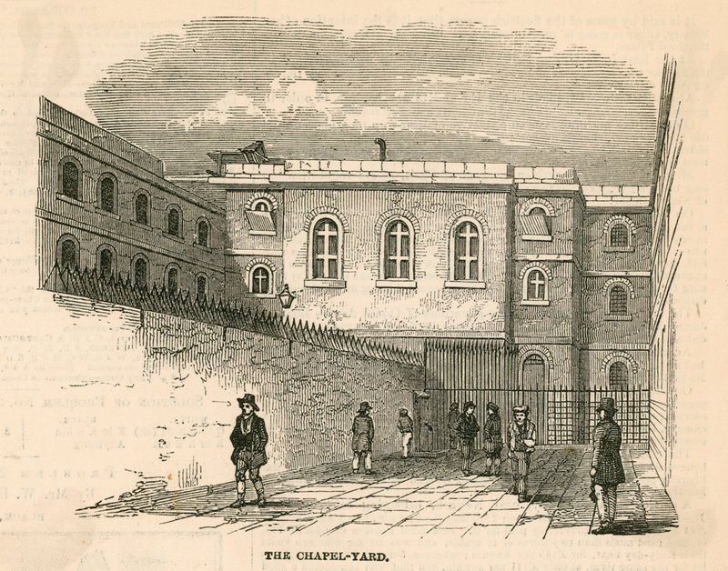 Newgate-Gefängnis von English School