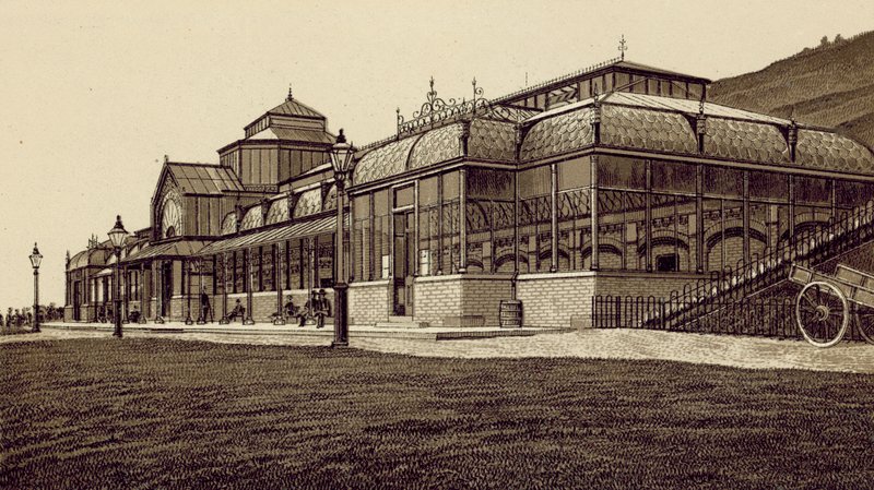 Nord-Devon: Victoria-Promenade, Außenansicht von English School