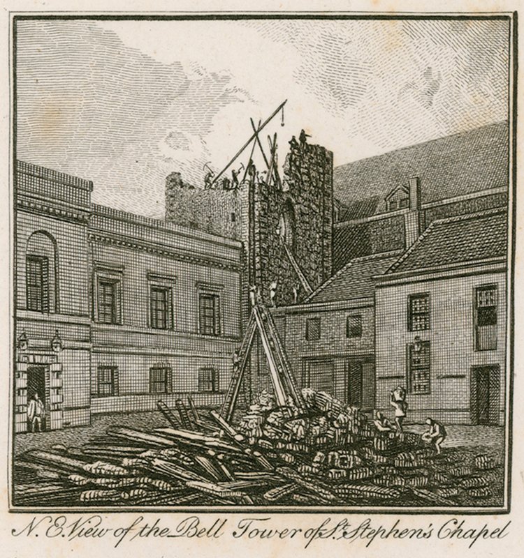Nordwestansicht des Glockenturms der St. Stephens Kapelle von English School