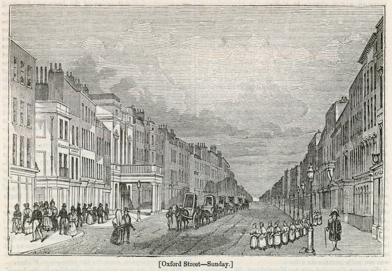 Oxford Street - Sonntag von English School