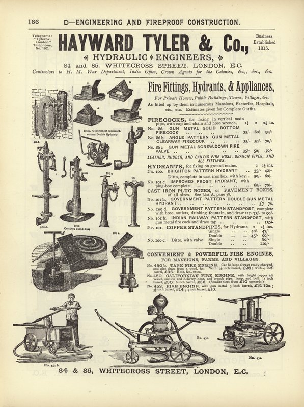 Seite aus The Architects, Surveyors and Engineers Compendium 1892 von English School