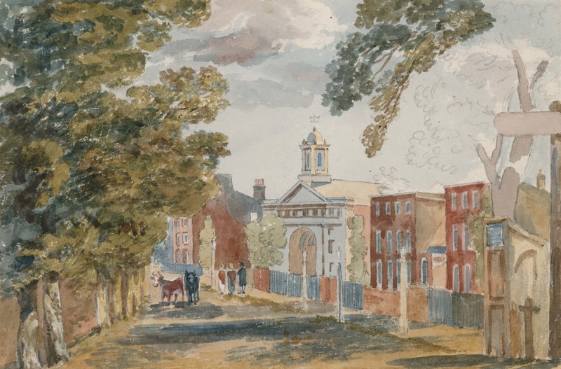 Palace Court, Neue Kensington Gardens, London von English School