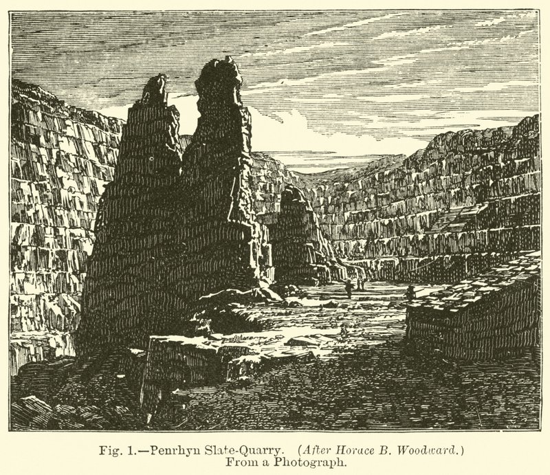 Penrhyn-Schieferbruch von English School