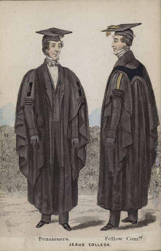Pensionäre, Fellow Commoner, Jesus College von English School