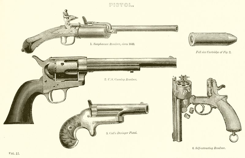 Pistole von English School