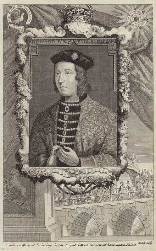 Porträt von Eduard IV. von England von English School