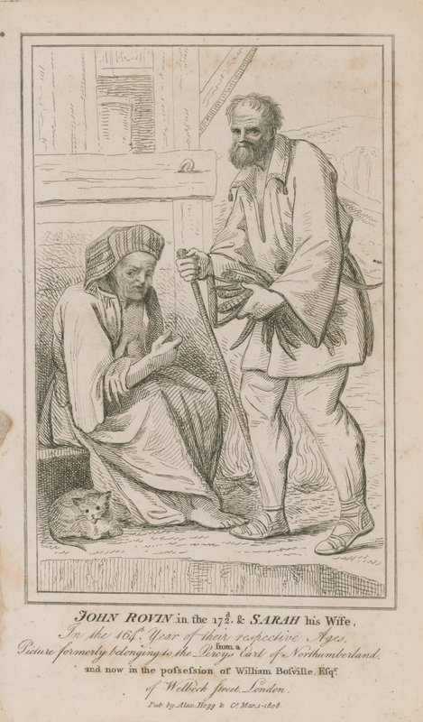 Porträt von John und Sarah Rovin von English School