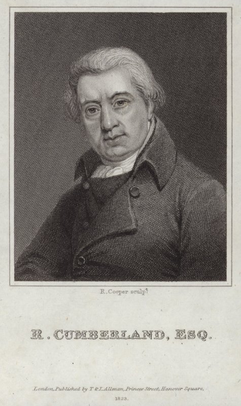 Porträt von Richard Cumberland von English School