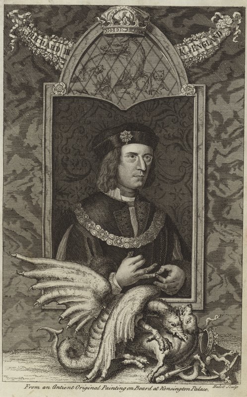 Porträt von Richard III. von England von English School