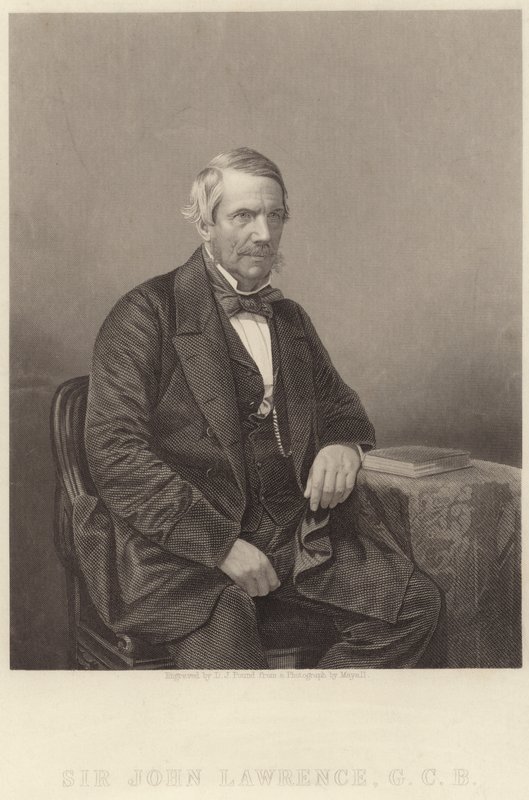 Porträt von Sir John Lawrence von English School