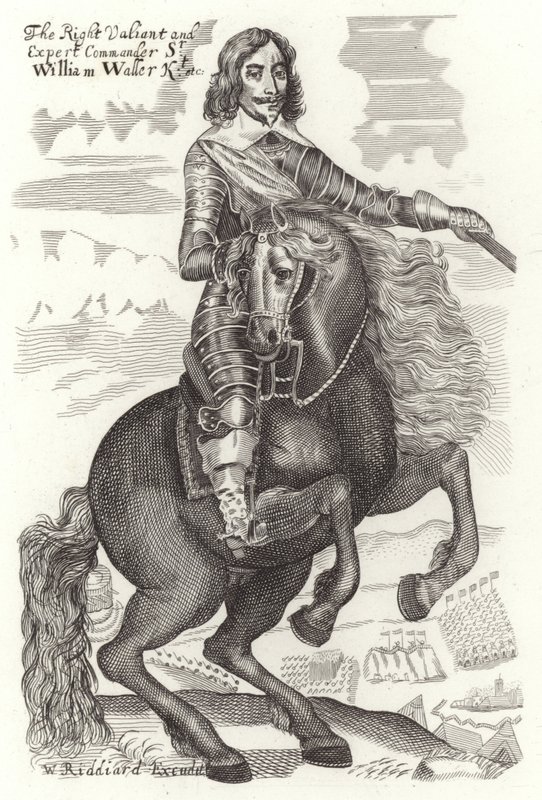 Porträt von Sir William Waller von English School