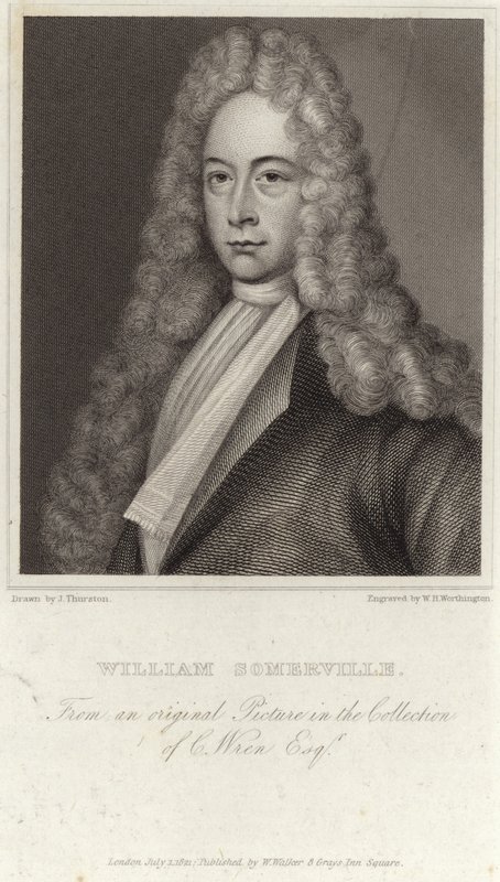 Porträt von William Somerville von English School