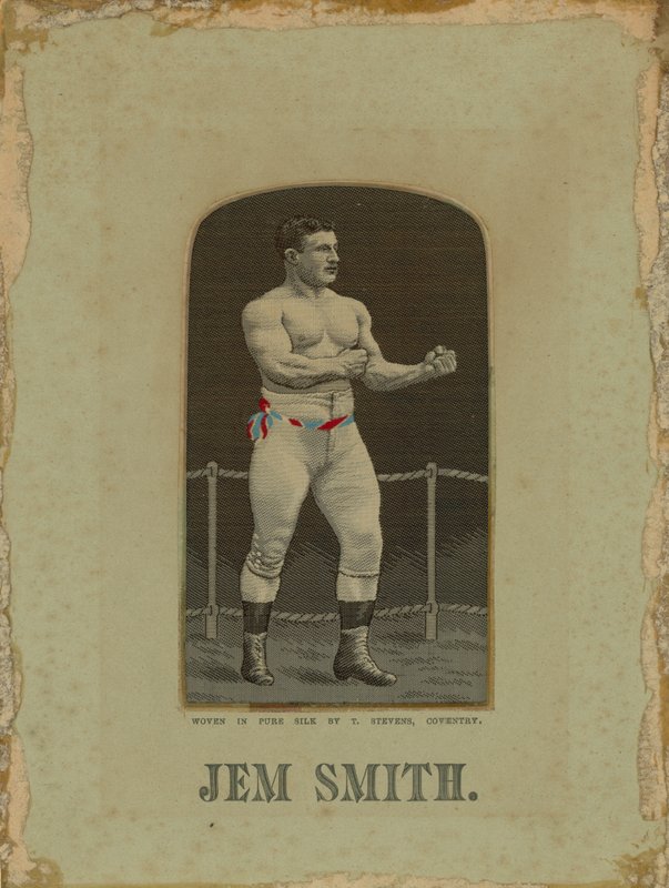 Porträt des Boxers Jem Smith von English School