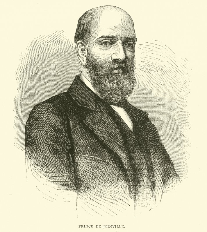 Prinz de Joinville, Februar 1871 von English School