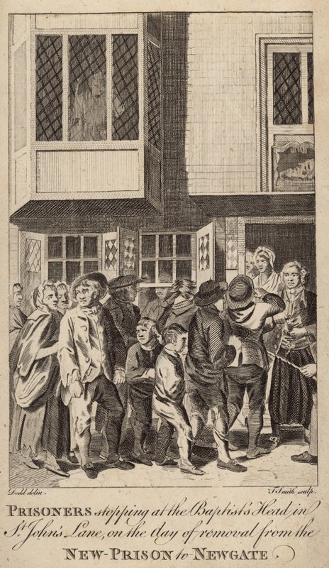 Gefangene halten am Baptists Head in St. John