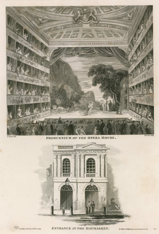 Proszenium des Italienischen Opernhauses (Her Majesty