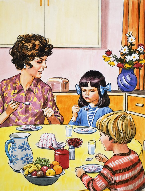 Pudding von English School