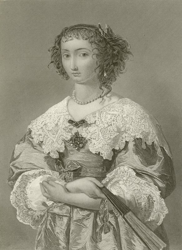 Königin Henrietta Maria, Königin von König Karl I. von English School