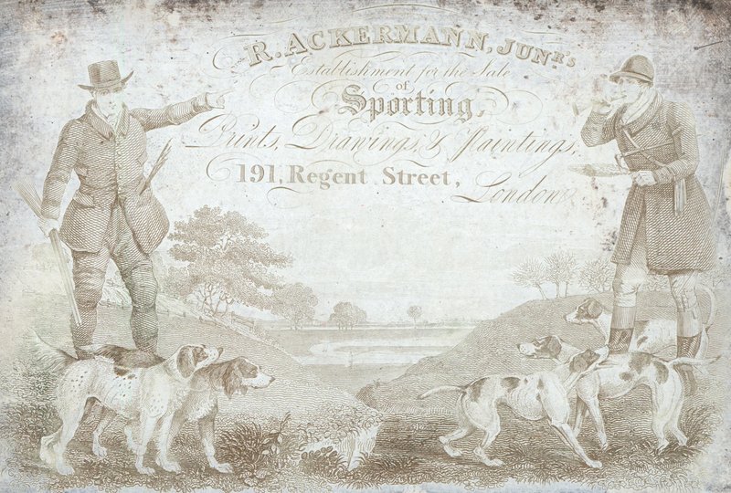 R. Ackermann, Junior, 191 Regent Street, Visitenkarte von English School
