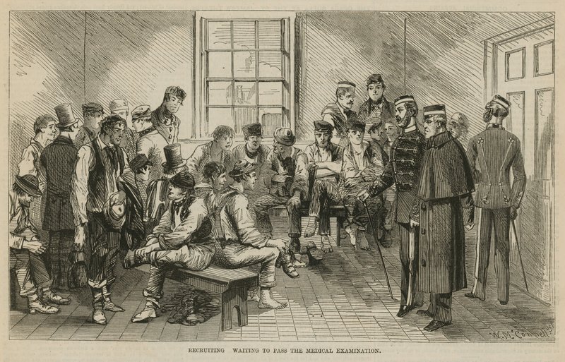 Rekrutierung: Warten auf die medizinische Untersuchung von English School