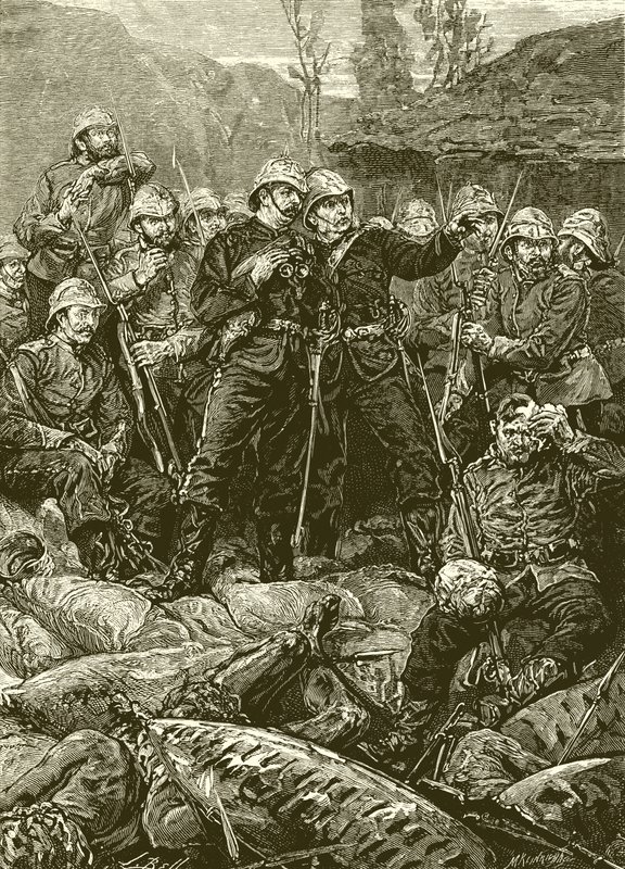 Rorkes Drift: Der Morgen nach dem Angriff von English School