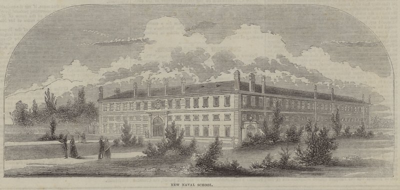 Royal Naval School, Deptford (Gravur) von English School