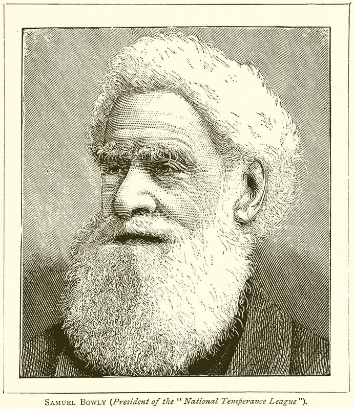 Samuel Bowly (Präsident der National Temperance League) von English School