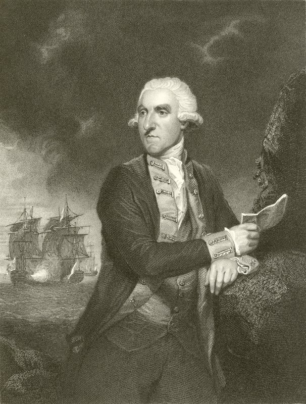 Samuel, Erster Viscount Hood von English School