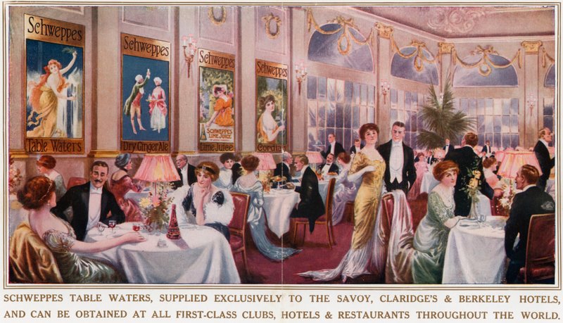 Schweppes Tafelwasser von English School