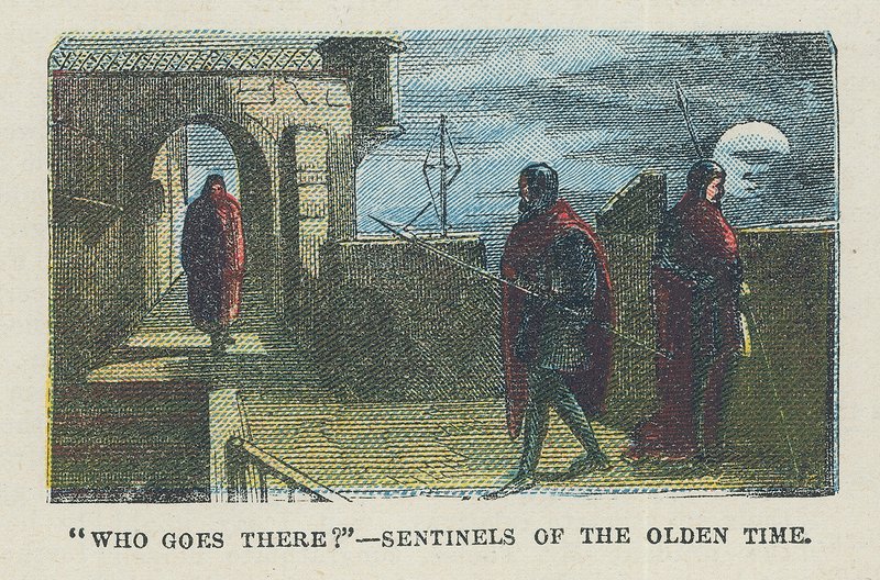 Wachen in alten Zeiten von English School