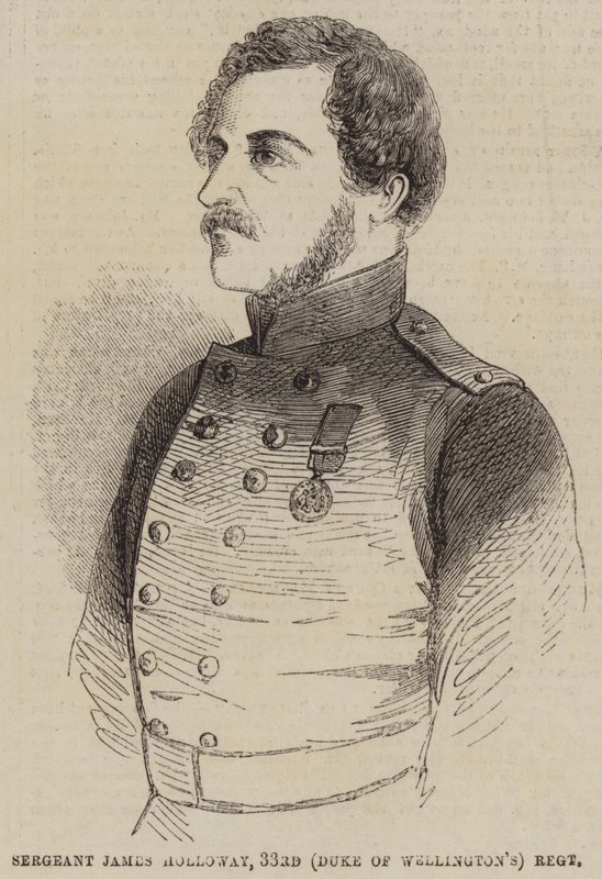 Sergeant James Holloway, 33. (Duke of Wellington