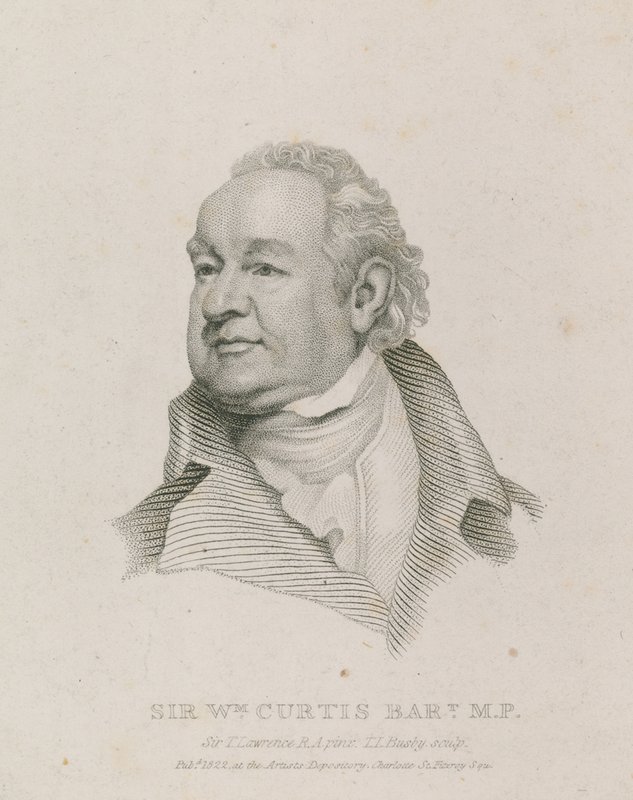 Sir William Curtis, Lord Mayor von London von English School