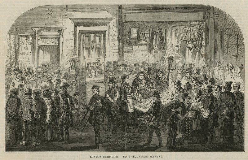 Squalors Markt, St. Luke, London von English School