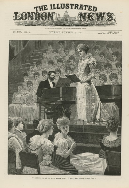 St. Andrews Tag in der Royal Albert Hall von English School