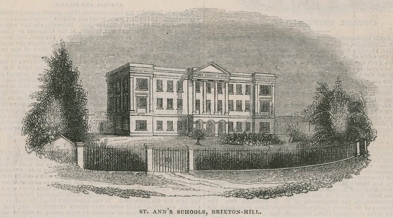 St. Anns Schulen in Brixton Hill von English School