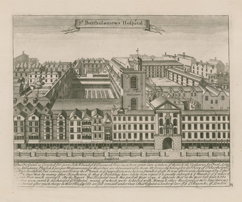 St. Bartholomews Hospital, Smithfield von English School