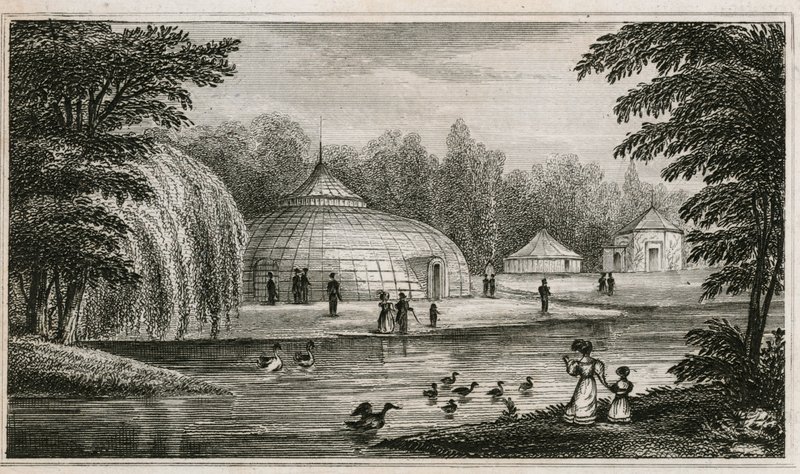 Surrey Zoological Gardens von English School