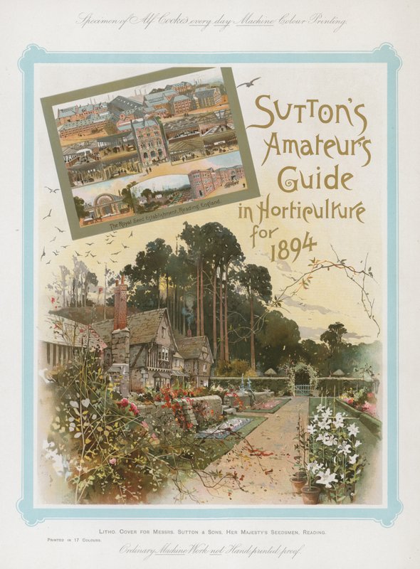 Suttons Amateurführer in der Gartenbaukunst für 1894 von English School