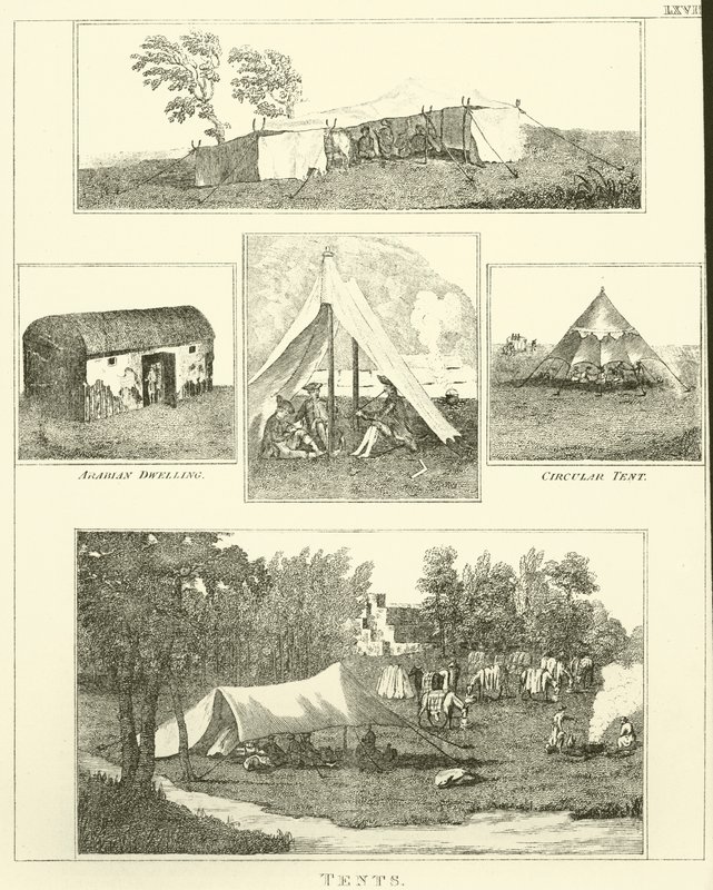Zelte (Stich) von English School