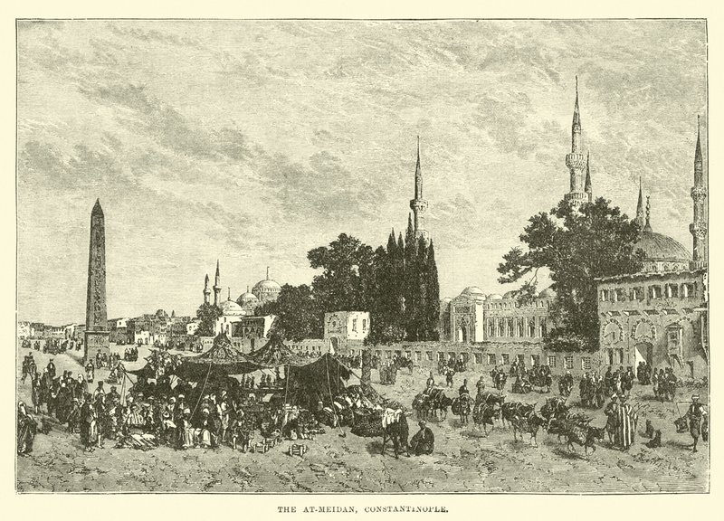 Der At-meidan, Konstantinopel von English School