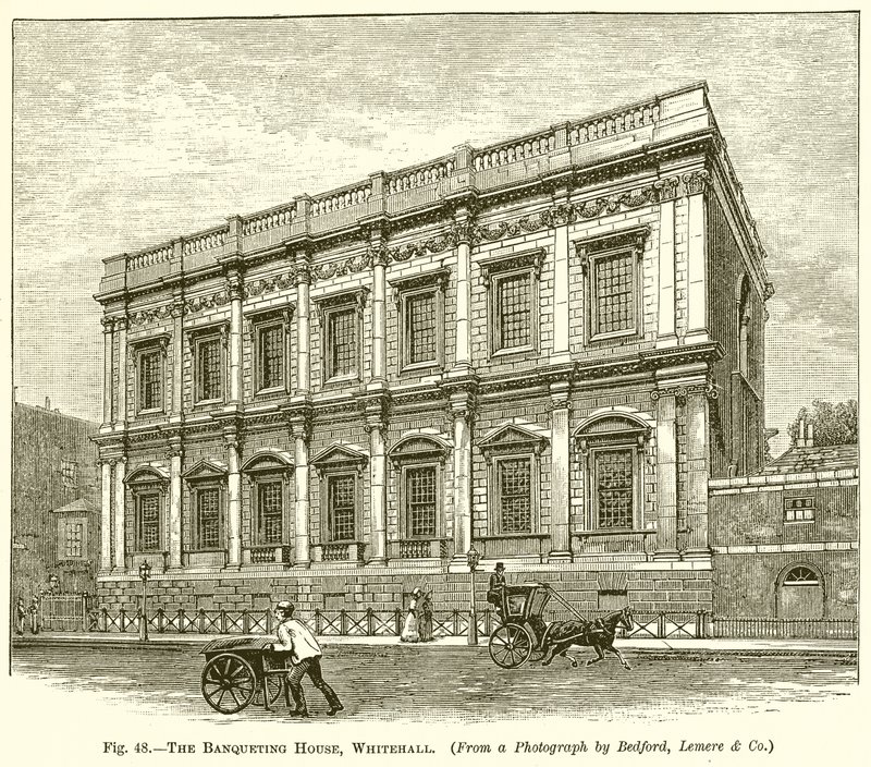 Das Banketthaus, Whitehall von English School