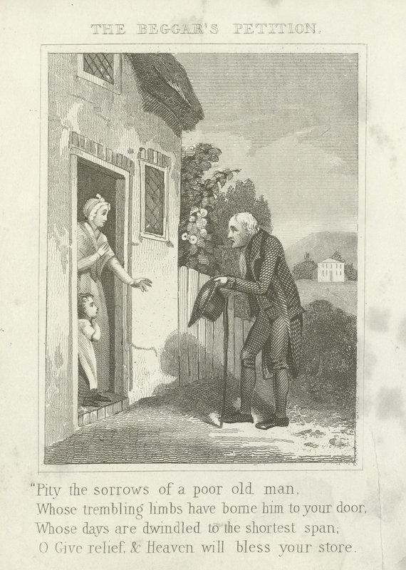 Die Bitte des Bettlers von English School