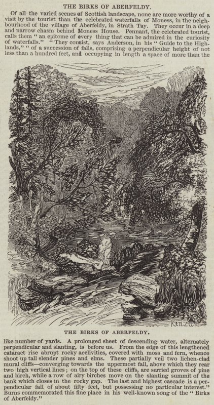 Die Birks von Aberfeldy von English School