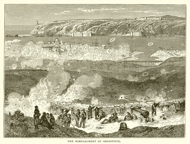 Die Bombardierung von Sewastopol von English School