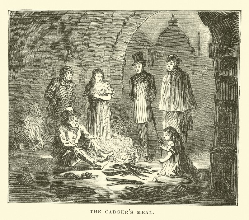Die Mahlzeit der Bettler von English School